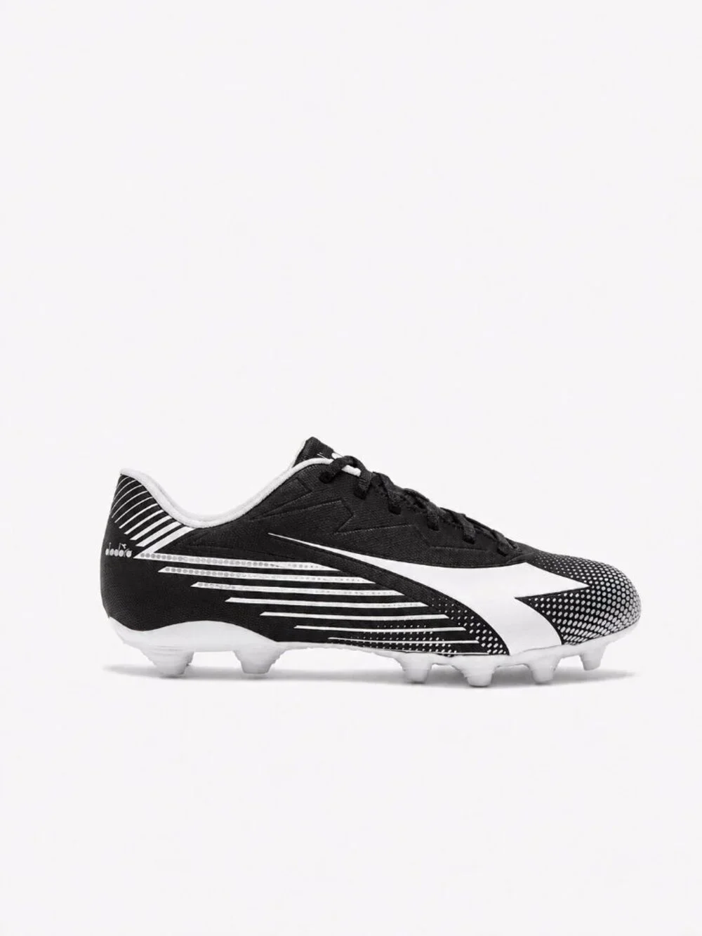 Diadora Men's Pichichi 8 MG14 Black White Soccer Cleats